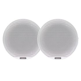 FUSION SG-F652W Signature Series 3 - 6.5" Speakers - White Sports Classic Grill