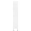 Industrial Bookshelf White 31.5"x12.6"x70.9" Steel