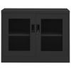 Office Cabinet Anthracite 35.4"x15.7"x27.6" Steel