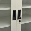Office Cabinet Light Gray 35.4"x15.7"x35.4" Steel
