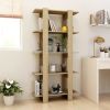 Book Cabinet/Room Divider Sonoma Oak 31.5"x11.8"x63" Chipboard