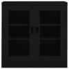 Office Cabinet Black 35.4"x15.7"x35.4" Steel