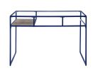 Yasin Desk; Blue & Glass YJ