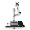 StarTech.com Wall Mount Workstation - Foldable Ergonomic Standing Desk - Height Adjustable 34" VESA Monitor Arm/Padded Keyboard/Mouse Tray