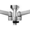 StarTech.com Wall Mount Workstation - Foldable Ergonomic Standing Desk - Height Adjustable 34" VESA Monitor Arm/Padded Keyboard/Mouse Tray