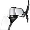 StarTech.com Wall Mount Workstation - Foldable Ergonomic Standing Desk - Height Adjustable 34" VESA Monitor Arm/Padded Keyboard/Mouse Tray