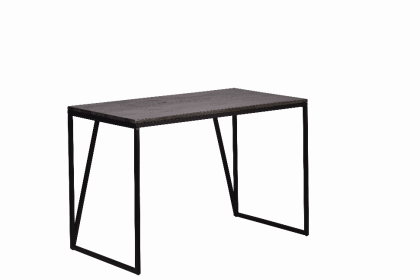 Spitiko Homes Writing Desk Wood & Metal (Color: Pickel Grey / Black, size: 45"x24"x30")