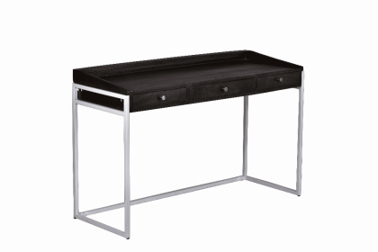 Spitiko Homes Writing Desk Wood & Metal (Color: Pickel Grey /  White, size: 48"x18"x35")