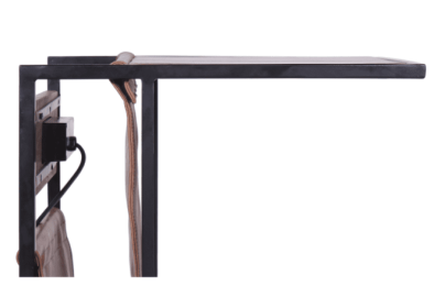 Tech C-Table (Color: Brown)