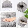 1pc Heart Shaped Area Rug;  Plush Faux-Fur Carpet For Living Room & Bedroom;  Home Decor